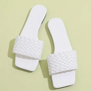 Braided Slide Sandals